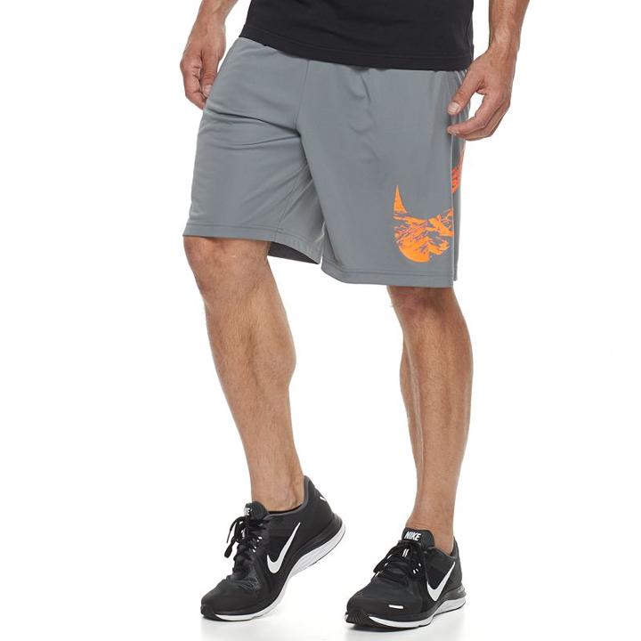 Men's Nike Dri-fit Marble Shorts, Size: Xxl, Grey Other
