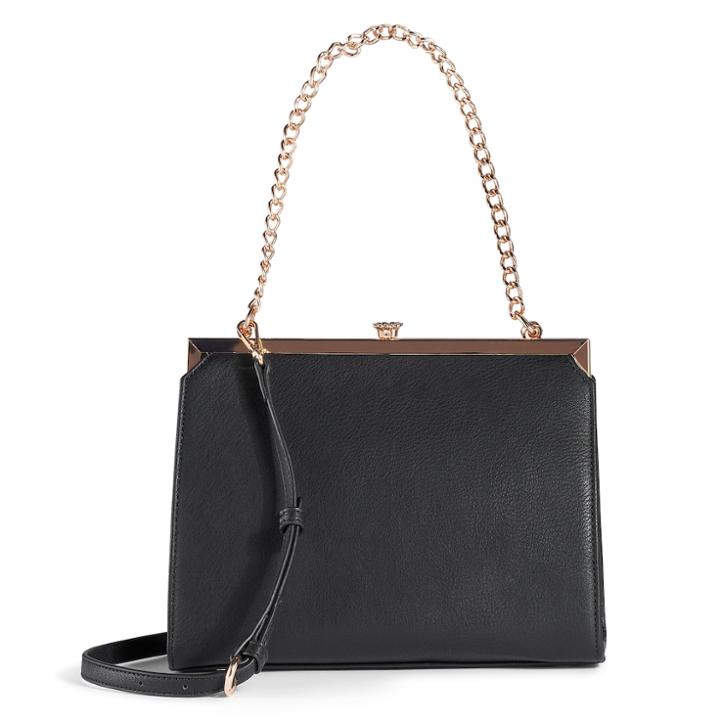 Lc Lauren Conrad Runway Collection Dame Shoulder Bag, Women's, Black