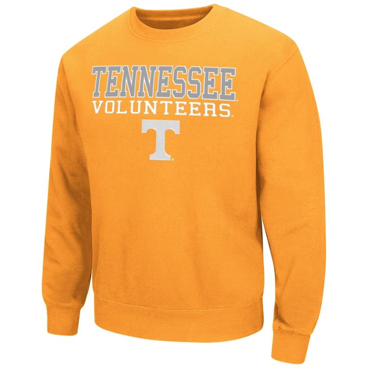 Men's Tennessee Volunteers Fleece Sweatshirt, Size: Xl, Drk Orange
