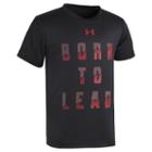 Boys 4-7 Under Armour Born To Lead Graphic Tee, Boy's, Size: 7, Black