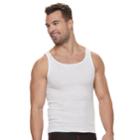 Men's Hanes Ultimate 5-pack Comfortblend A-shirts, Size: Small, White