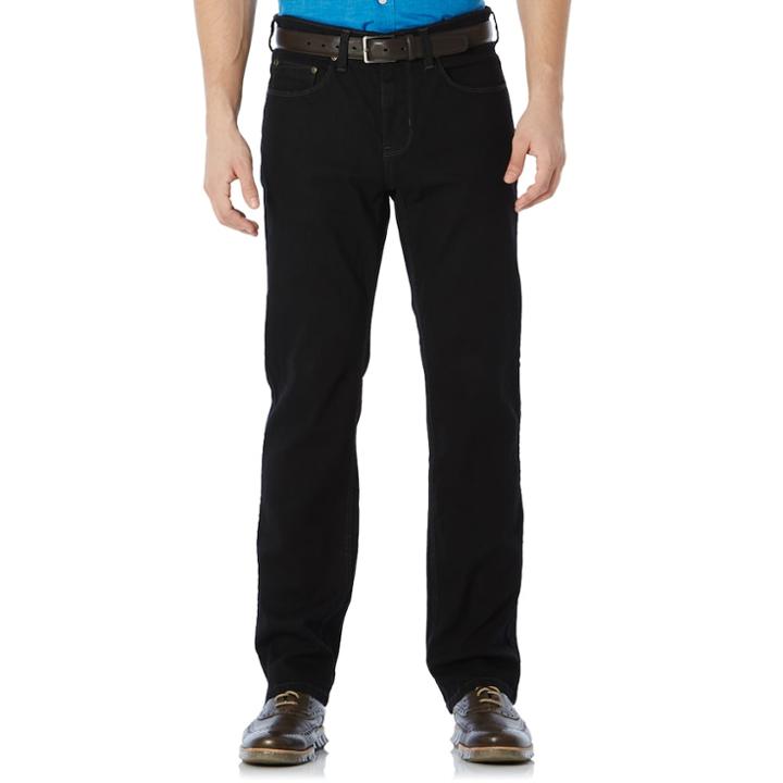 Big & Tall Savane Straight-fit Active Flex Denim Pants, Men's, Size: 38x36, Grey