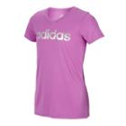 Girls 7-16 Adidas Climalite Foil Graphic Tee, Size: Medium, Lt Purple