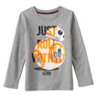 Boys 4-7x Star Wars A Collection For Kohl's Bb-8 Just Role With It Graphic Tee, Boy's, Size: 4, Med Grey