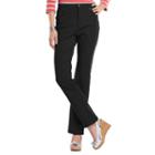 Petite Gloria Vanderbilt Amanda Classic Tapered Jeans, Women's, Size: 10 Petite, Black