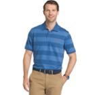 Men's Izod Sportflex Classic-fit Striped Stretch Performance Polo, Size: Xl, Blue (navy), Comfort Wear
