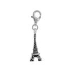 Personal Charm Sterling Silver Eiffel Tower Charm, Women's, Grey