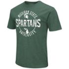 Men's Michigan State Spartans Game Day Tee, Size: Small, Dark Green