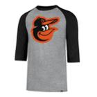 Men's '47 Brand Baltimore Orioles Club Tee, Size: Small, Gray