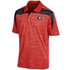 Men's Champion Georgia Bulldogs Boosted Stripe Polo, Size: Large, Multicolor