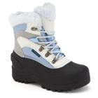 Itasca Sleigh Bell Girls' Waterproof Winter Boots, Girl's, Size: 2, White
