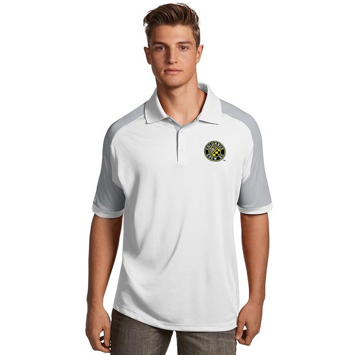 Men's Antigua Columbus Crew Century Polo, Size: Xxl, White