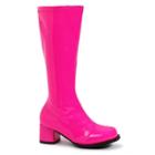 Go-go Costume Boots - Kids, Girl's, Size: Large, Brt Pink