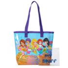 Girls 4-16 Splashlings Clear-back Beach Tote With Wet/dry Pouch, Multicolor