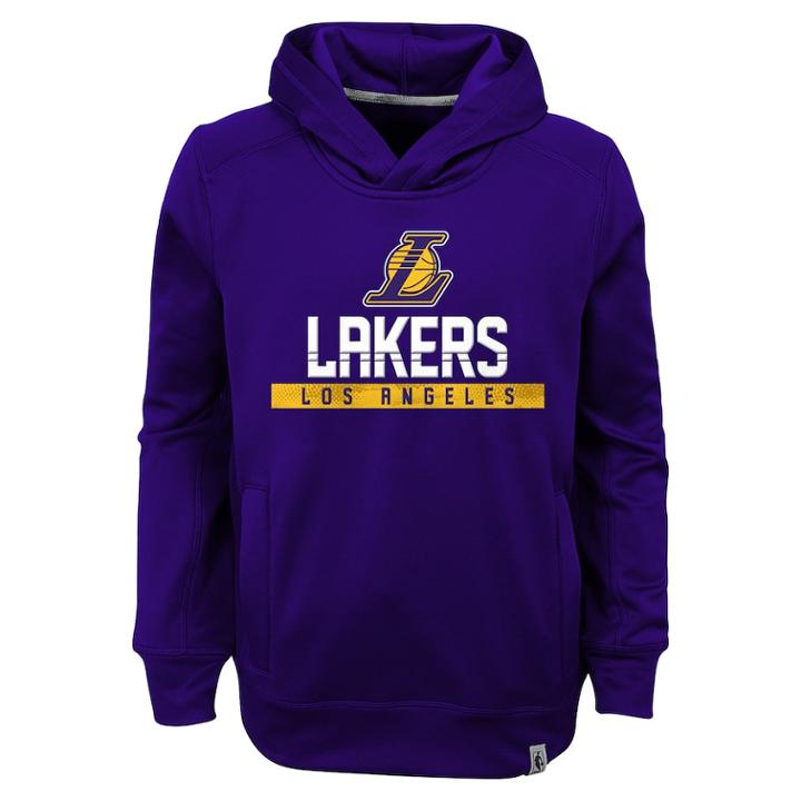 Boys 8-20 Los Angeles Lakers Playmaker Hoodie, Size: M 10-12, Purple
