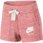 Women's Nike Gym Vintage Drawstring Shorts, Size: Xl, Pink