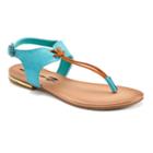 Seven7 Kello Women's Sandals, Girl's, Size: 8, Turquoise/blue (turq/aqua)
