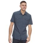 Men's Levi's&reg; Solid Button-down Shirt, Size: Medium, Med Blue