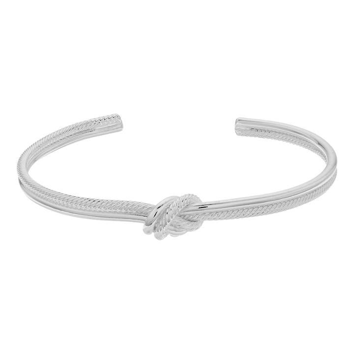 Lc Lauren Conrad Textured Knot Cuff Bracelet, Women's, Silver
