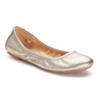 Sonoma Goods For Life&trade; Women's Leather Ballet Flats, Size: 6.5, Silver