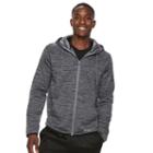 Men's Tek Gear&reg; Performance Fleece Full-zip Hoodie, Size: Xl, Med Grey