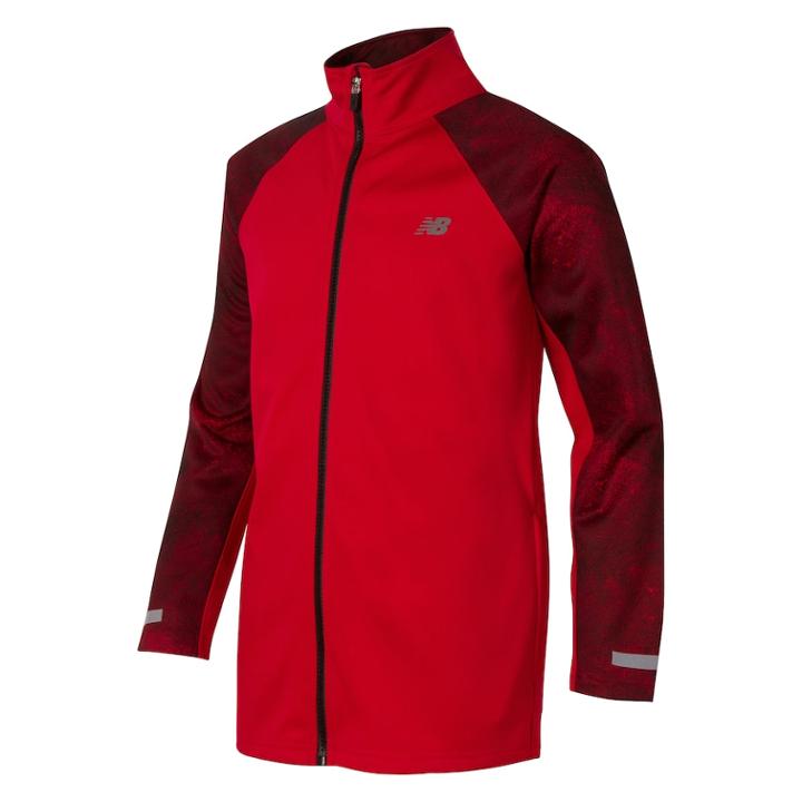 Boys 8-20 New Balance Fleece Full-zip Jacket, Size: 18-20, Med Red