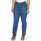 Plus Size Lee Relaxed Fit Straight-leg Jeans, Women's, Size: 24w T/l, Dark Blue