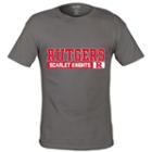Men's Rutgers Scarlet Knights Complex Tee, Size: Medium, Grey (charcoal)