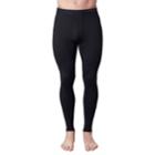 Big & Tall Climatesmart Micro-suede Stretch Sport Performance Leggings, Men's, Size: Xl Tall, Black