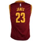 Boys 8-20 Cleveland Cavaliers Lebron James Replica Road Jersey, Size: Xl 18-20, Red Other