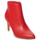 Apt. 9&reg; Watch Women's High Heel Ankle Boots, Size: 6.5, Red