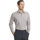 Men's Van Heusen Traveler Stretch Classic-fit No-iron Button-down Shirt, Size: Xxl, Med Beige