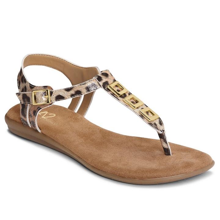 A2 By Aerosoles Enchlave Women's Thong Sandals, Size: Medium (6), Lt Beige