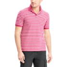 Men's Chaps Coolmax Classic-fit Striped Performance Polo, Size: Xxl, Pink