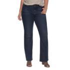 Plus Size Sonoma Goods For Life&trade; Curvy Fit Bootcut Jeans, Women's, Size: 18w Short, Dark Blue