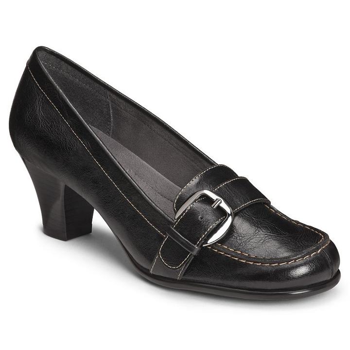 A2 By Aerosoles Barista Dress Heels - Women, Size: 6 Wide, Black