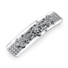 1928 Flower Hair Clip, Women's, White