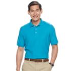 Men's Croft & Barrow&reg; Pique Performance Polo, Size: Xxl, Dark Blue