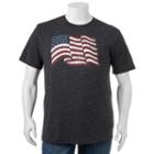 Big & Tall Sonoma Goods For Life&trade; American Flag Tee, Men's, Size: 4xb, Brown Over