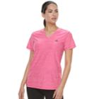 Women's Adidas Tech Short Sleeve Tee, Size: Medium, Brt Pink