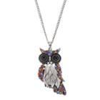 Mudd&reg; Cabochon Owl Pendant, Women's, Other Clrs