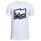 Boys 8-20 Under Armour Camouflage Flag Tee, Size: Small, White