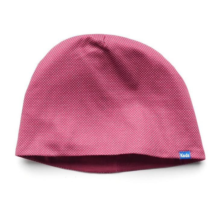 Women's Keds Reversible Slouchy Beanie, Red