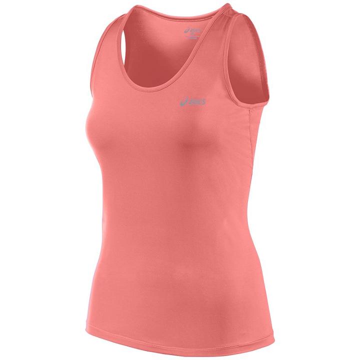 Asics Scoop Neck Running Tank - Women's, Size: Small, Brt Pink