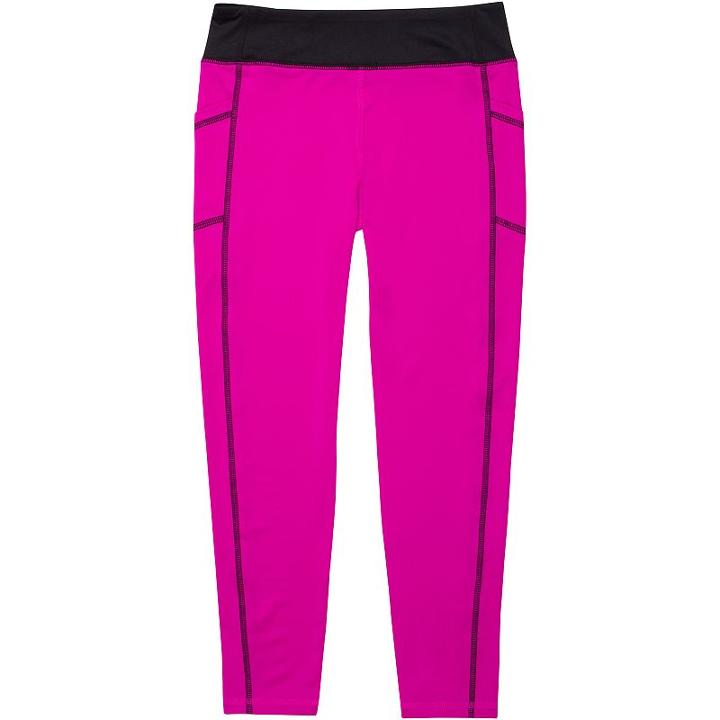 Girls 4-6x New Balance Athletic Tights, Girl's, Size: 6, Med Pink