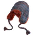 Women's Muk Luks Lurex Braided Trapper Hat, Black