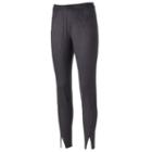 Women's Jennifer Lopez Vented Faux-suede Leggings, Size: Xs, Black