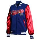 Women's Franchise Club Kansas Jayhawks Sweetheart Varsity Jacket, Size: Small, Blue