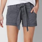 Women's Sonoma Goods For Life&trade; Soft Shorts, Size: 16, Dark Grey