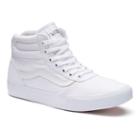 Vans Milton Women's High-top Skate Shoes, Size: 7.5, White